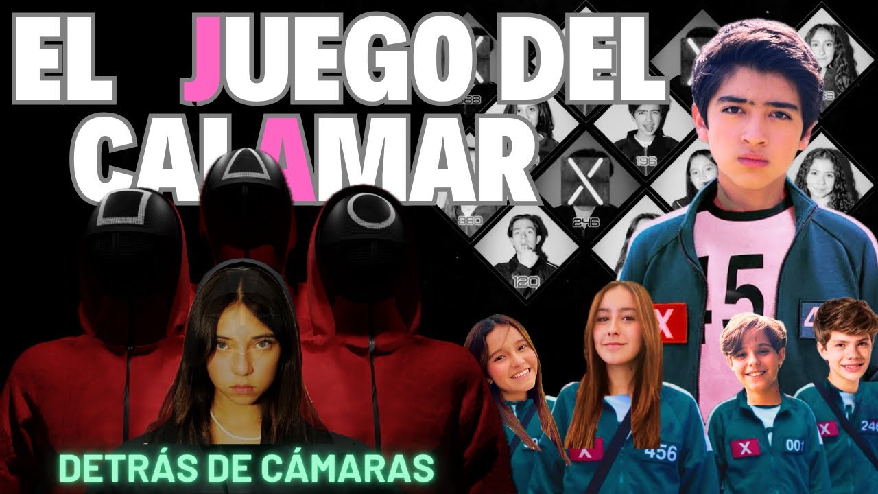 JUGAMOS AL JUEGO DEL CALAMAR Con @Soy Pau | Detrás De Cámaras