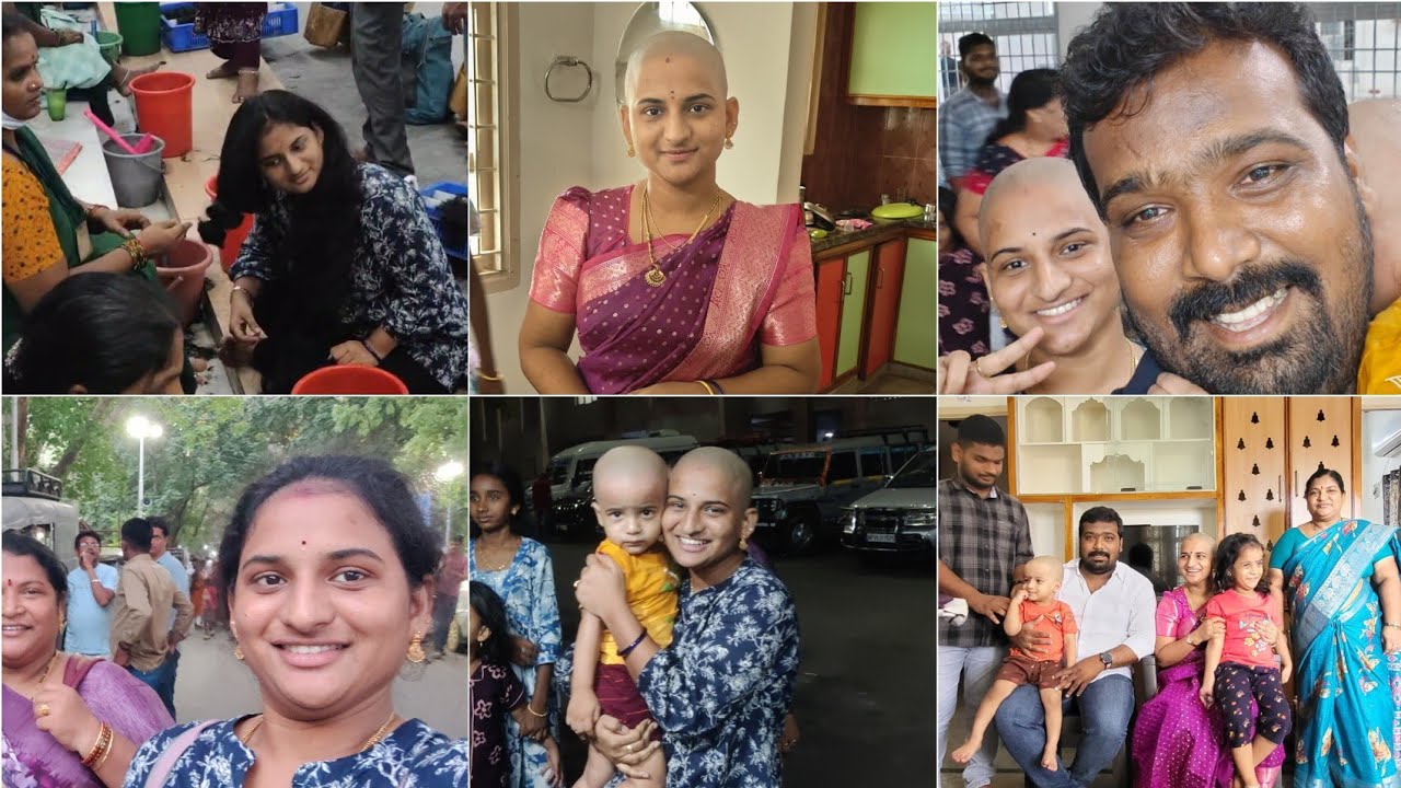 తిరుపతి లో మా పుట్టువెంట్రుకలు 🌟||అ శ్రీనివాసుడి దర్శనం భాగ్యం లేకుండ చివారికి😭 #Etlumibezawadaammai