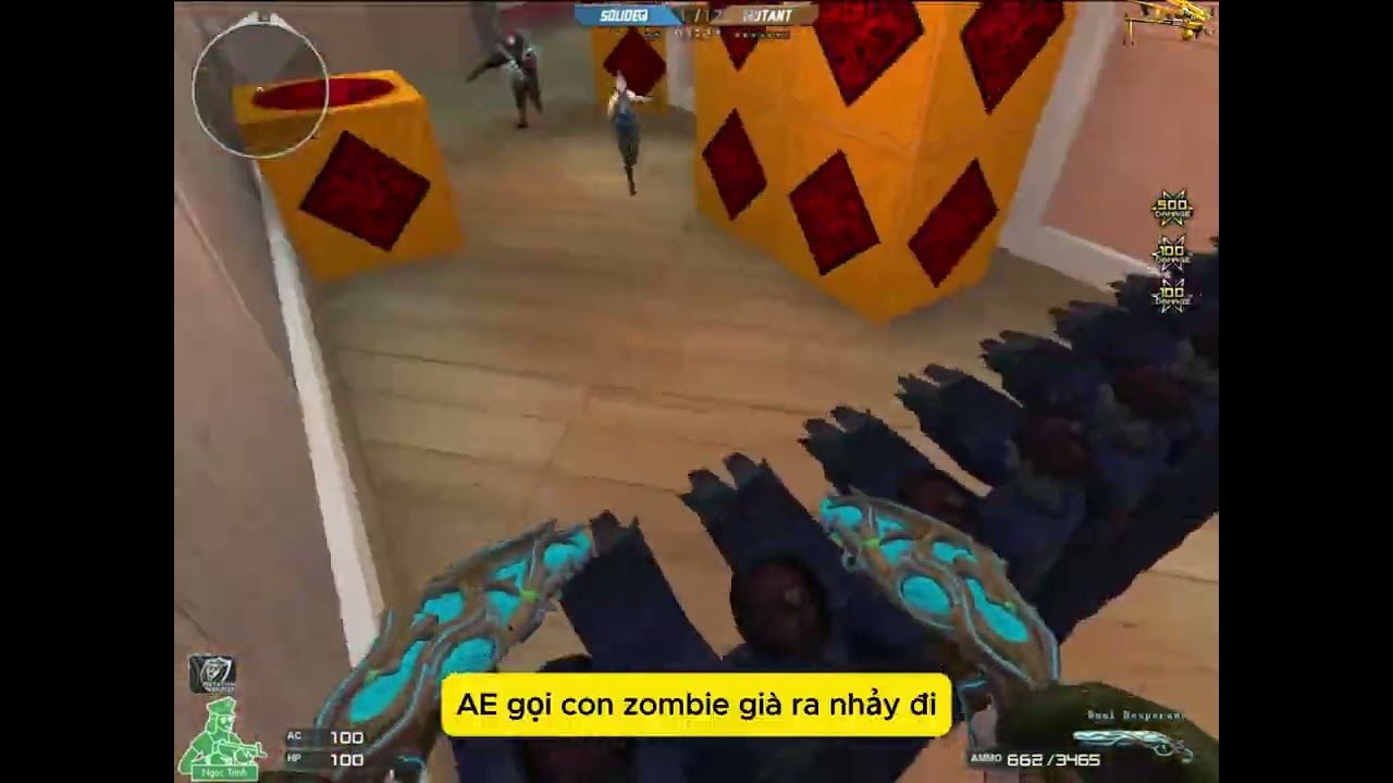 Chạy thoát zombie CFQQ