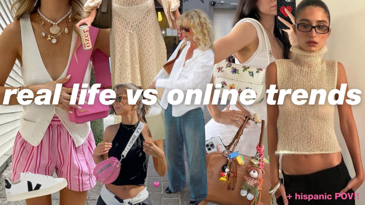 real life vs online fashion trends *extremely different* ep.1