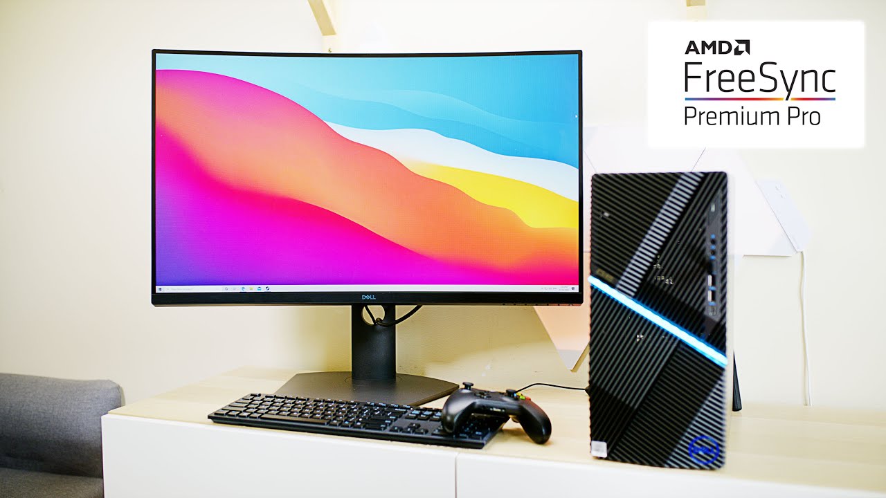 Dell 32 Curved Gaming Monitor Review S3220DGF Everything a Gamer Wants.