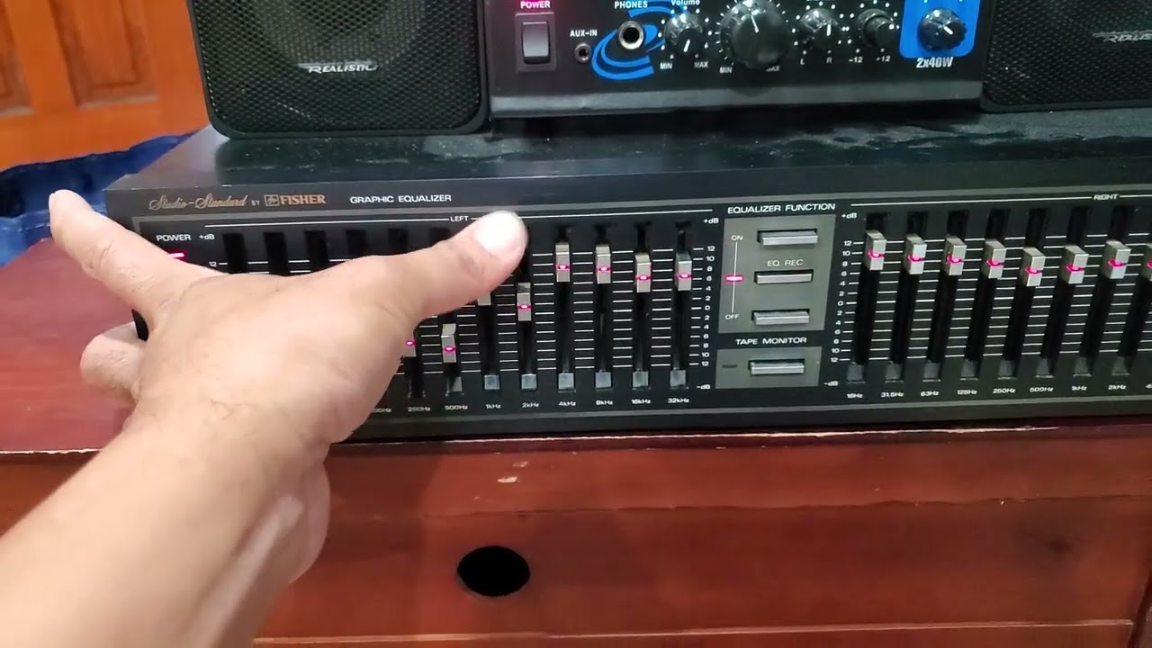 Fisher Graphic Equalizer