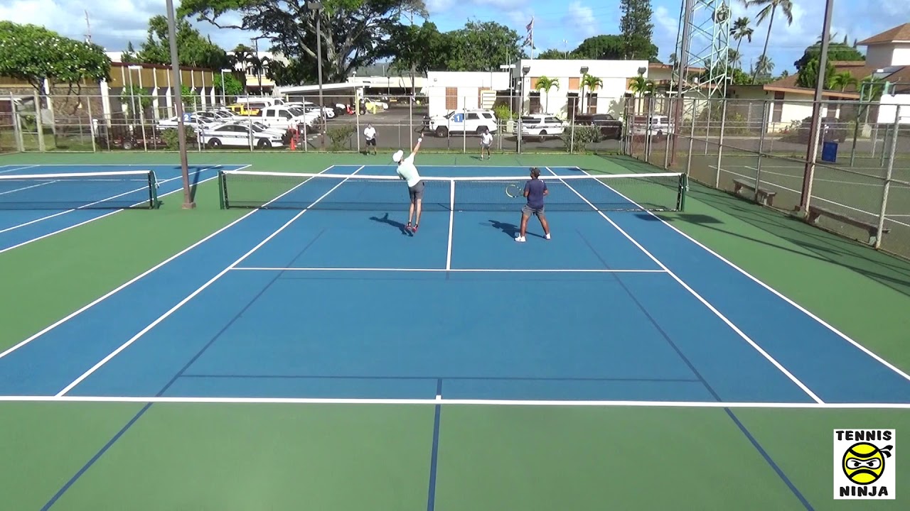 Martinez-Vich/Neumann vs. Baracao/Frattarelli PLAYOFF HIGHLIGHTS - UTR Flex League Hawaii (Oct) 2020