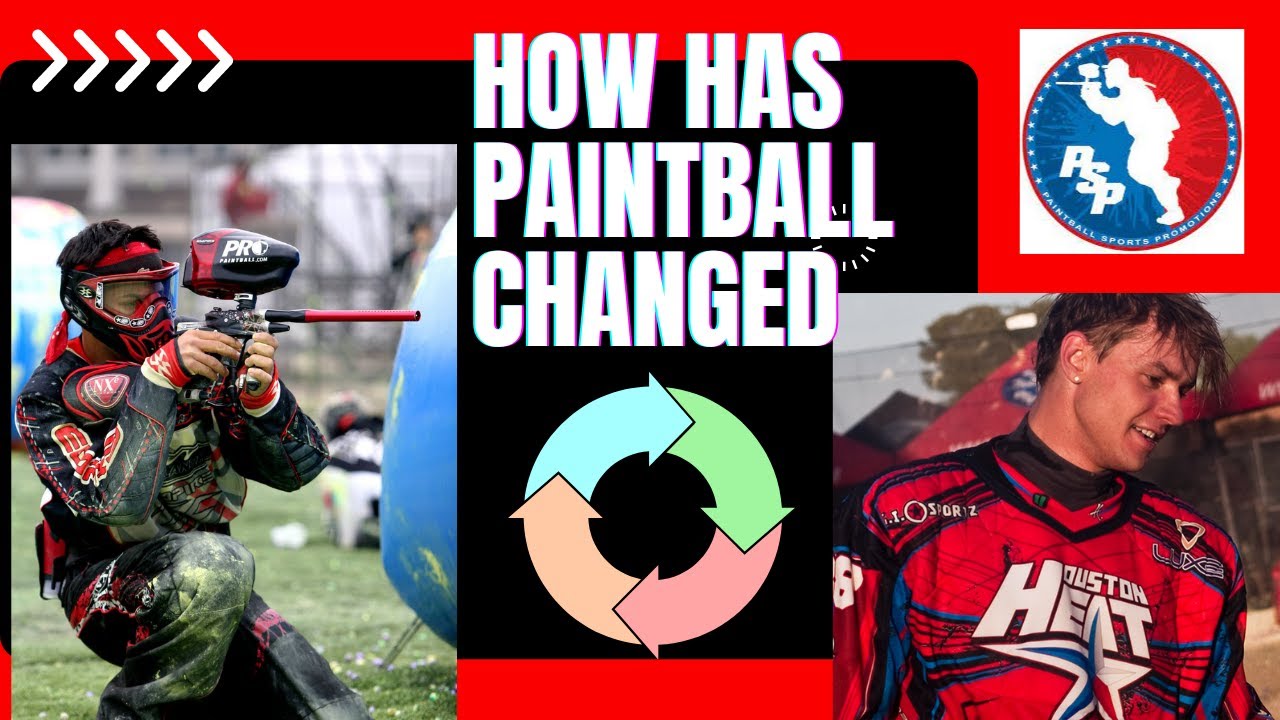 HOW HAS PAINTBALL CHANGED?