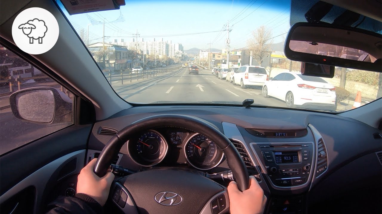 [1인칭 운전] 현대 아반떼 MD LPI Hyundai Elantra MD POV Test Drive