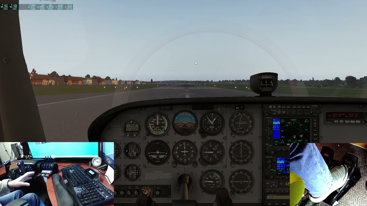 Taking off