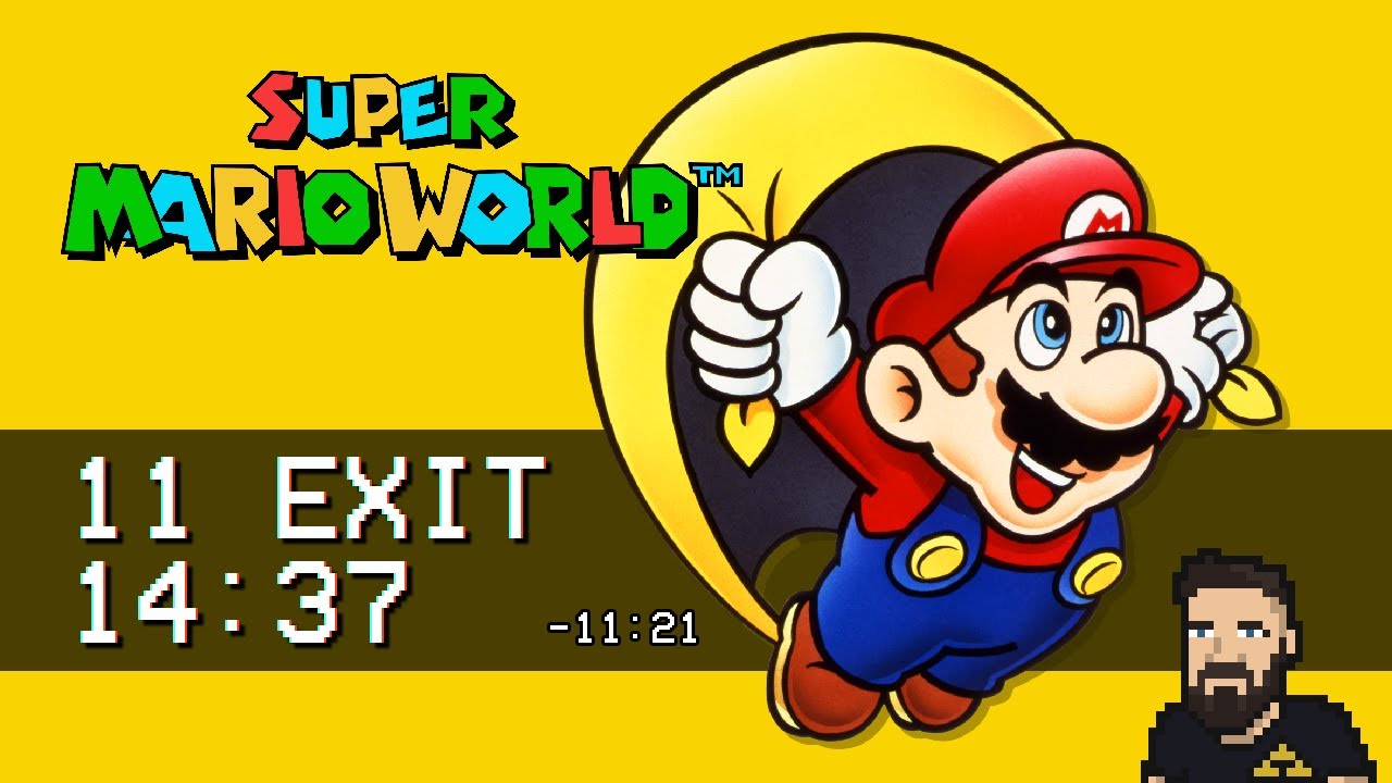 Super Mario World - 11 Exit Glitchless - 14:37 Speedrun
