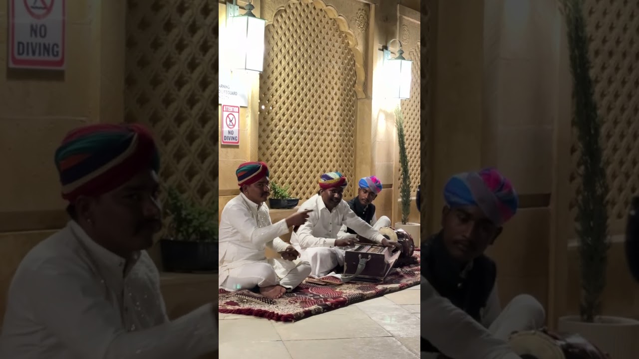 Golden Evenings & Live Music | Jaisalmer TAJ 🌙✨”