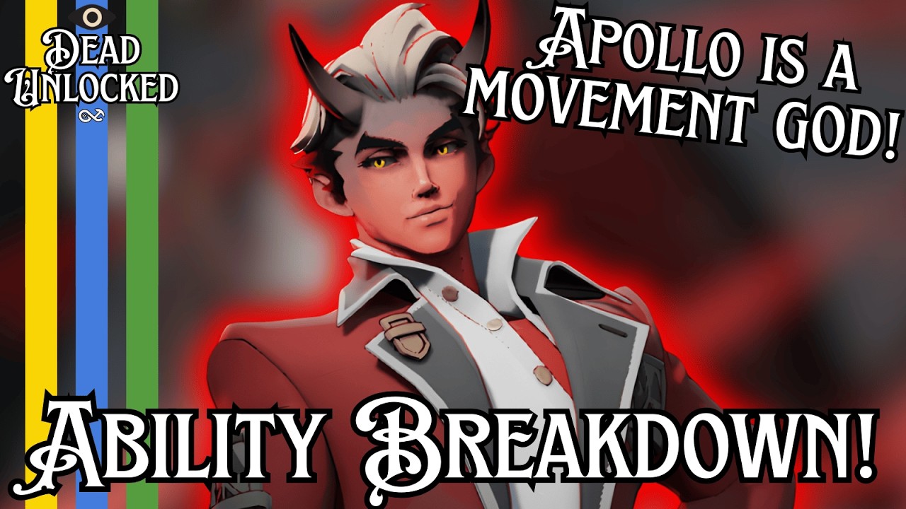 APOLLO IS FINALLY HERE! Deadlock New Hero Ability Breakdown, Lore, & Initial Builds!