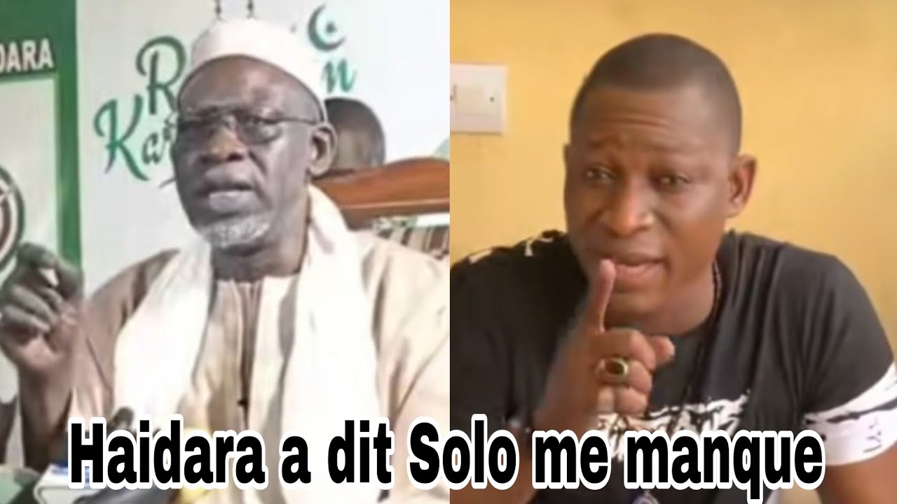 Haidara a dit solo me Manque 
