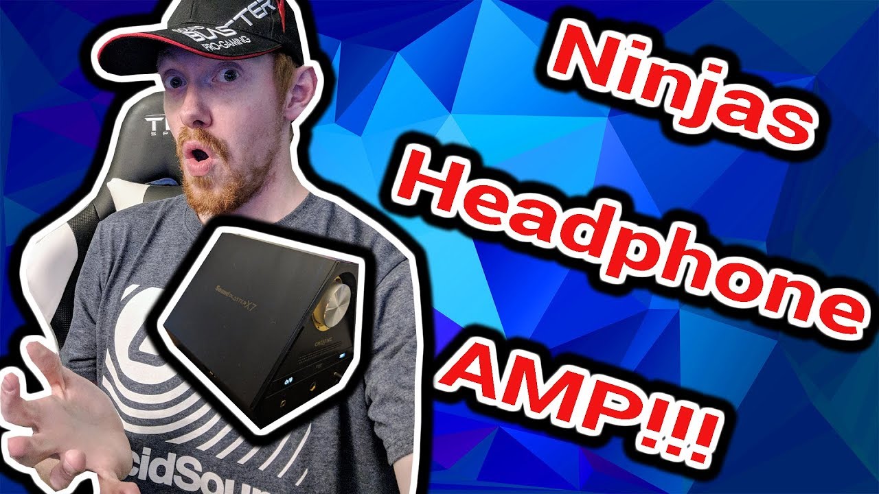Ninja's Headphone Amp: Creative Soundblaster X7 Review