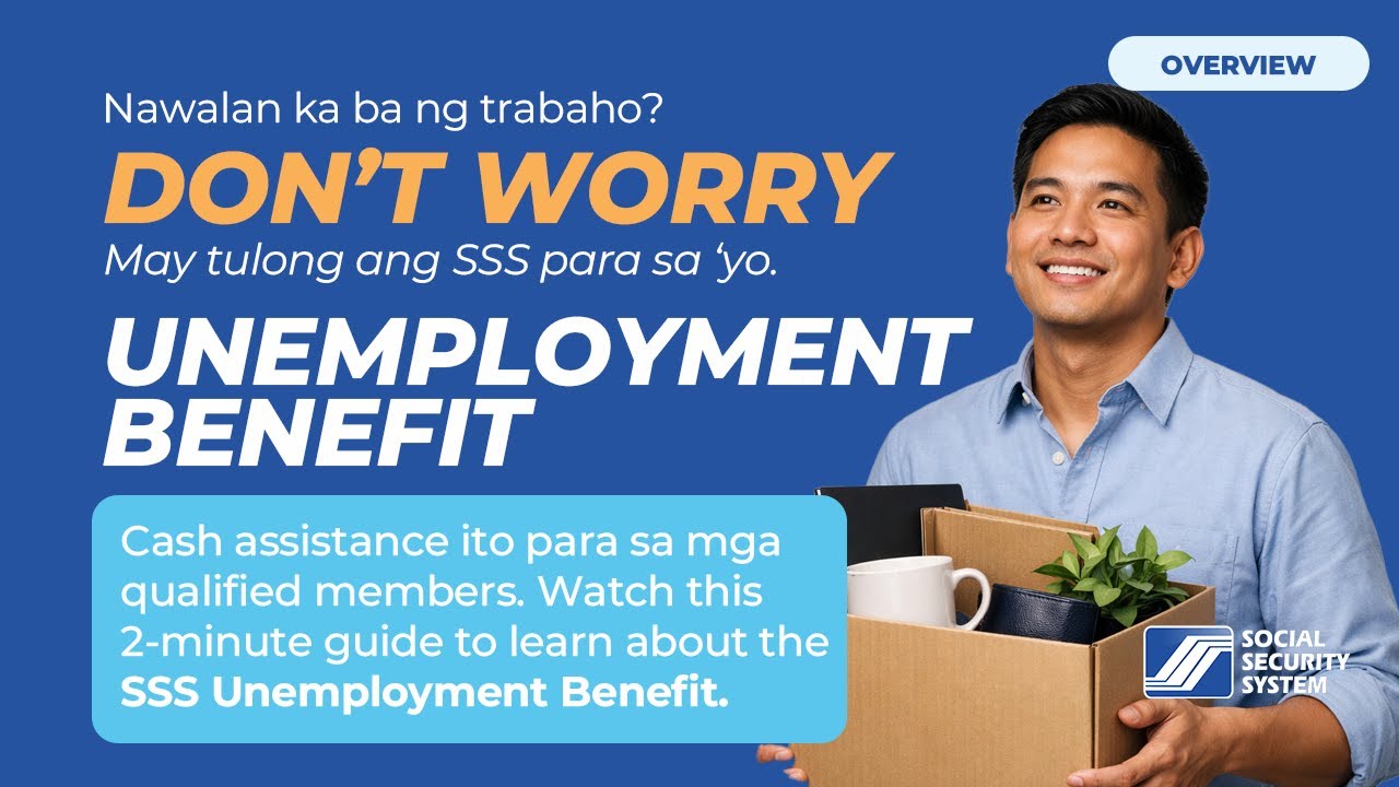 Alamin ang SSS Unemployment Benefit