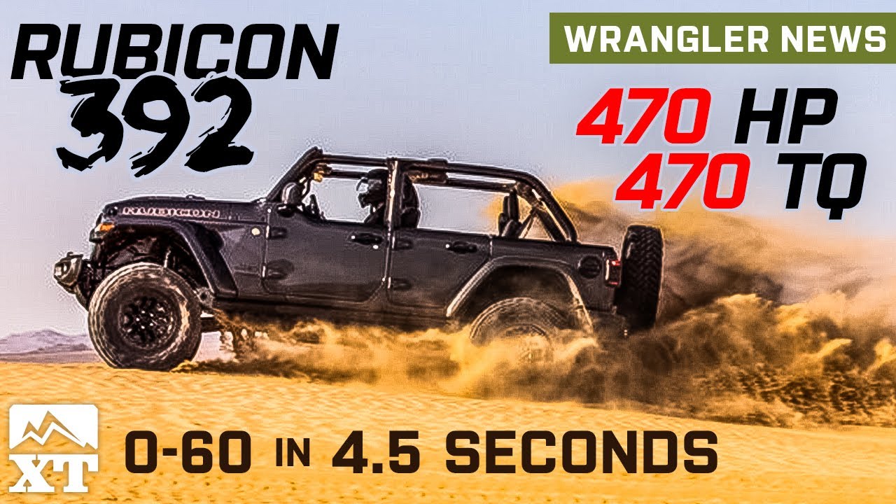 2021 Jeep Wrangler Rubicon 392 HEMI V8 Specs Revealed! | Wrangler News