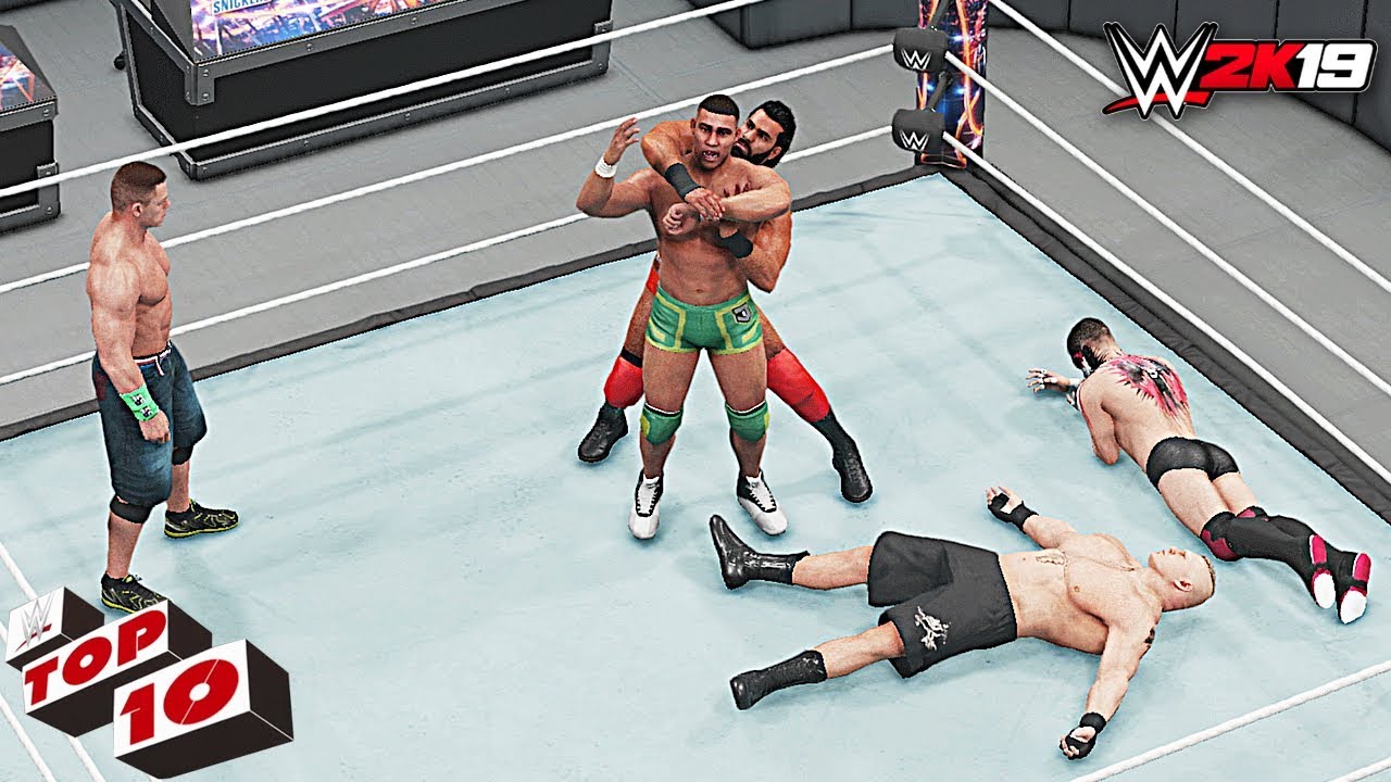 WWE 2K19 Top 10 Hot Rapid fire Finishers!