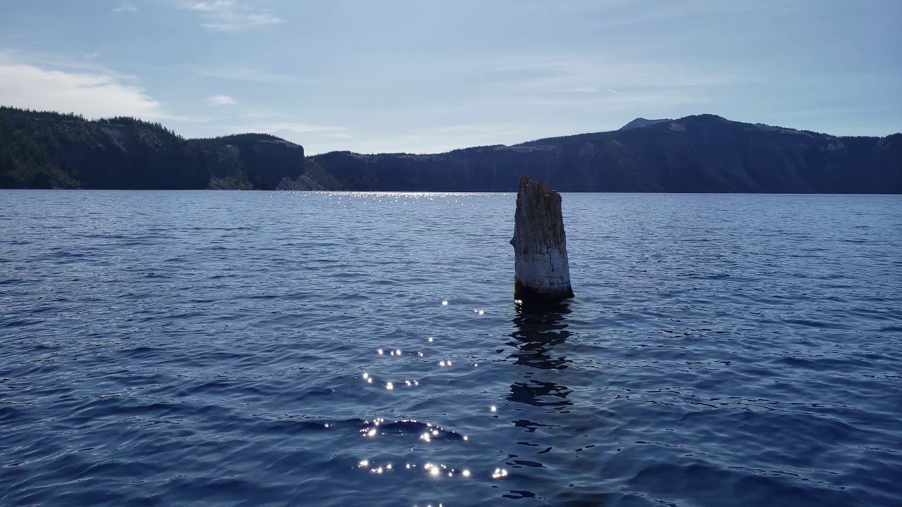 Old man of Crater Lake