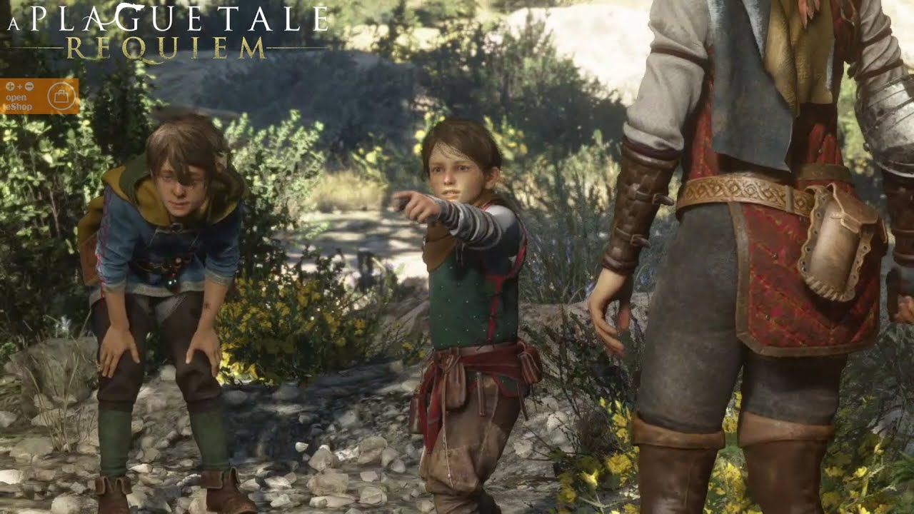 A Plague Tale: Requiem Cloud Version Demo Nintendo Switch Gameplay