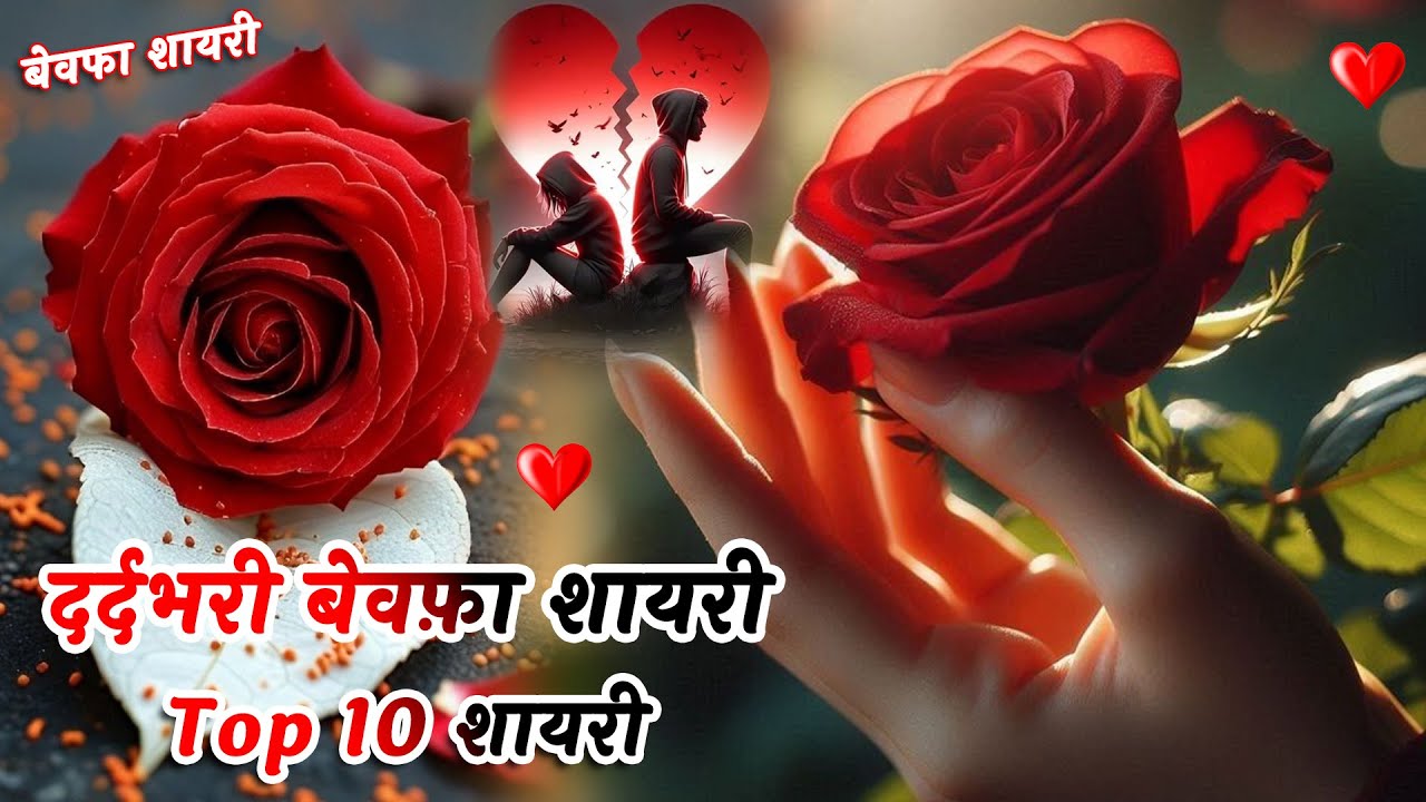 Top 10 Sad Bewafa Shayari 💔| Sad Love Shayari 2026 | Hindi Shayari | बेवफ़ा की शायरी