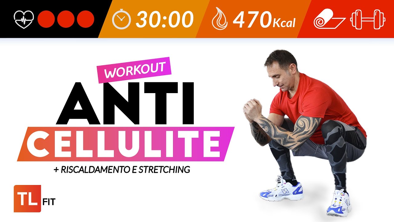 Allenamento anticellulite ad alta intensità - Esercizi fitness a casa @ceccoptsfide