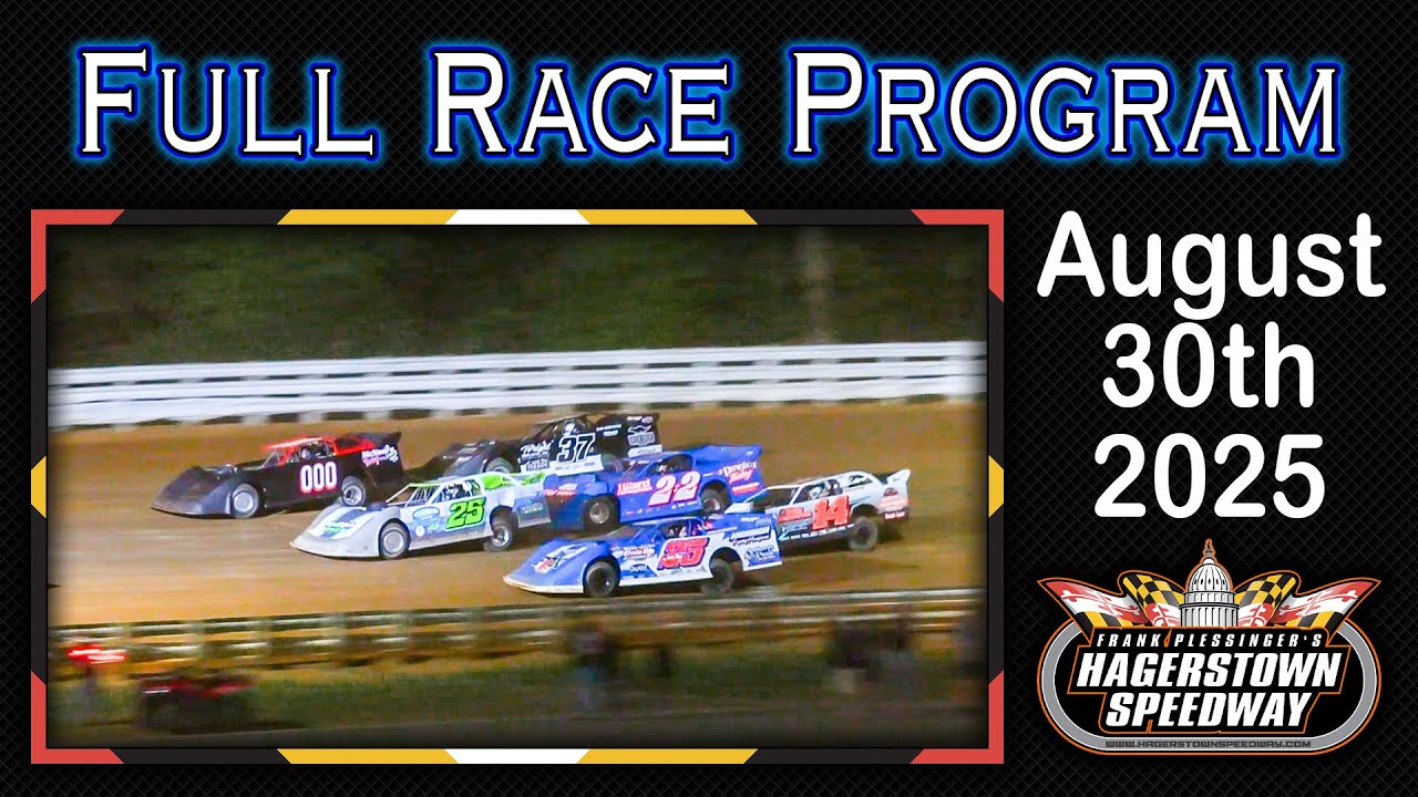 8-30-2025 Hagerstown Speedway Full Race Program