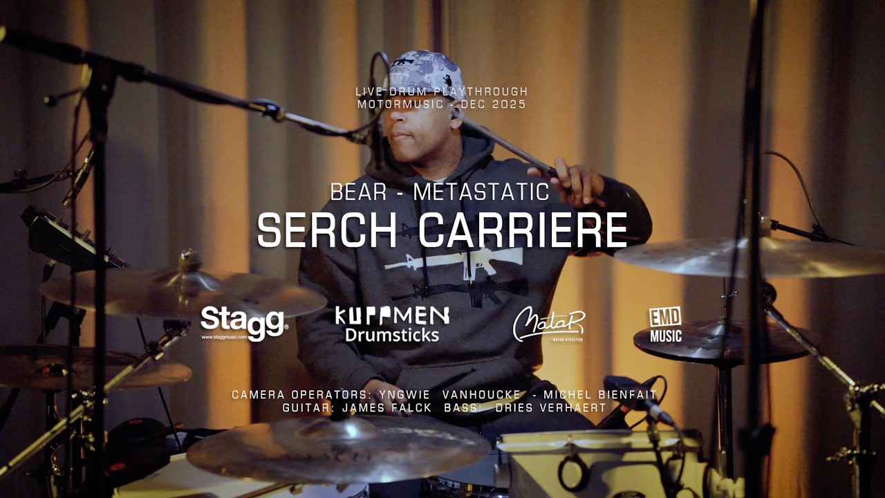 BEAR - Metastatic (Gra na perkusji - Serch Carriere)
