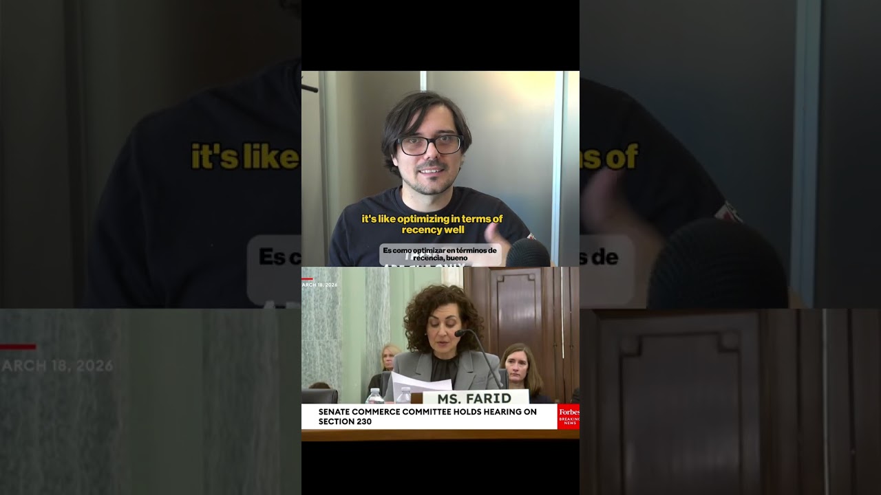 We watched the Senate Commerce Committee hearing on Section 230 so you don't have to
