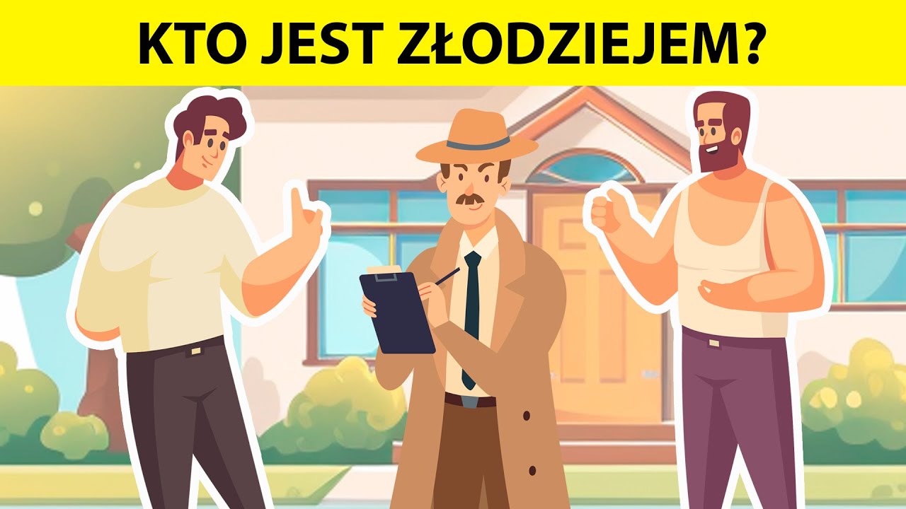 TYLKO 1 NA 1000 ODPOWIE POPRAWNIE! PODSTĘPNE ZAGADKI DETEKTYWISTYCZNE Z HACZYKIEM!