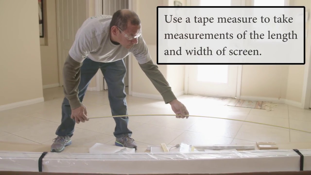 Elite Screen's How To Install the Evanesce Tab-Tension Projector Screen
