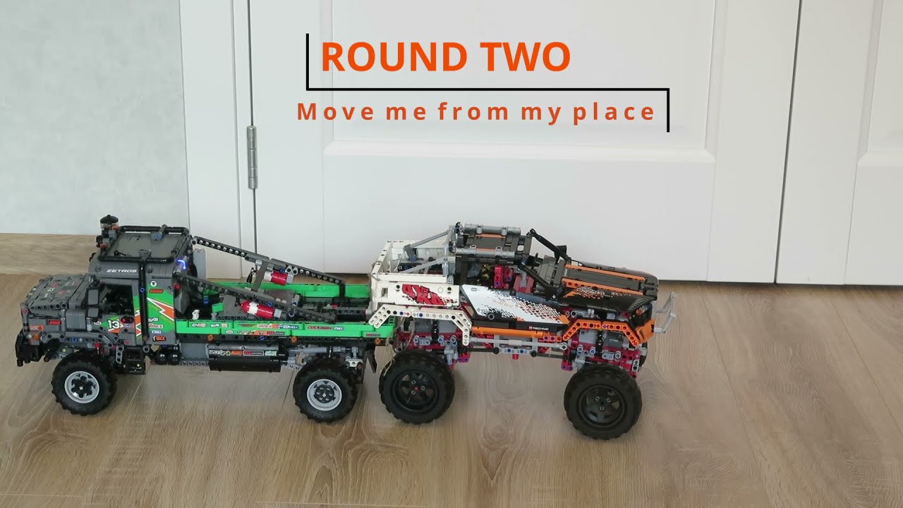 Mersedes Benz Zetros 42129 vs Crawler !3 rounds!
