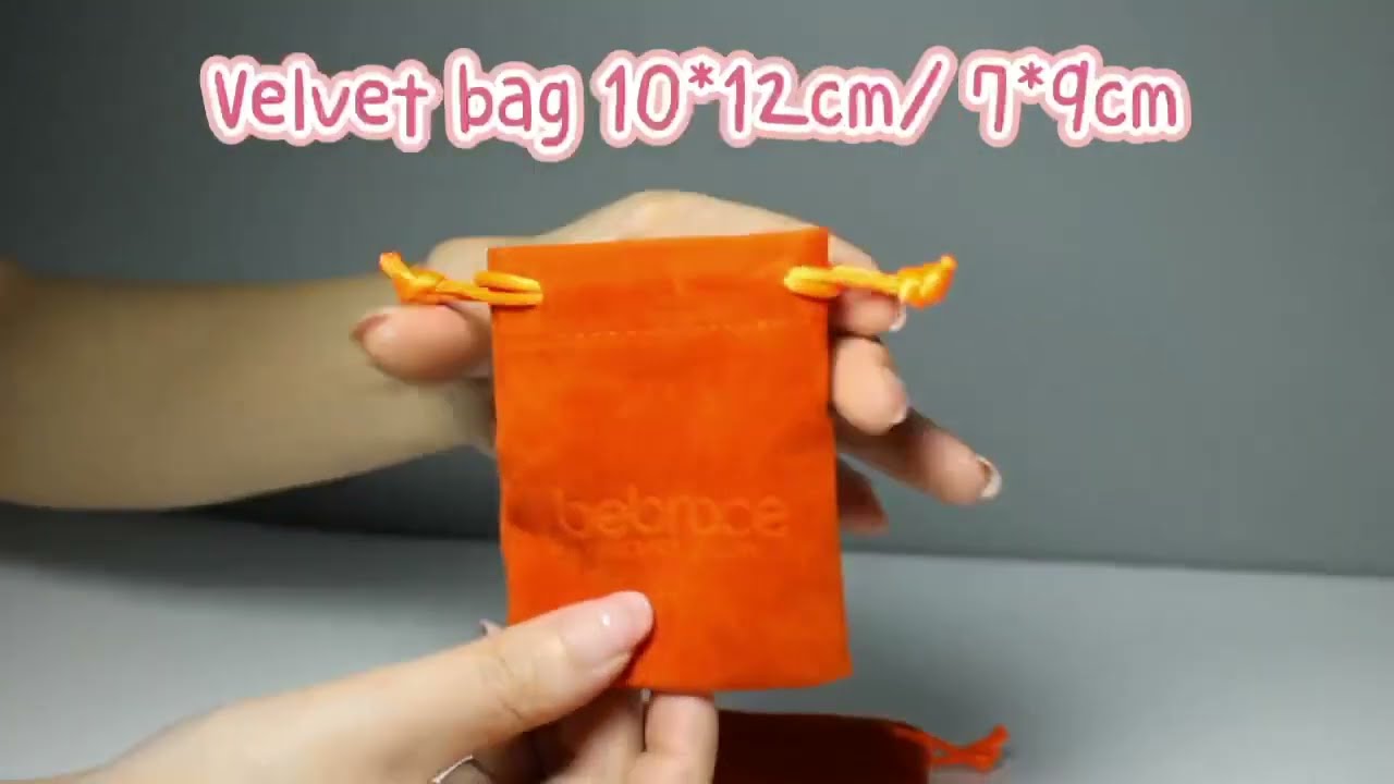 Orange Velvet Bag: Carry Your Love in Style🍊