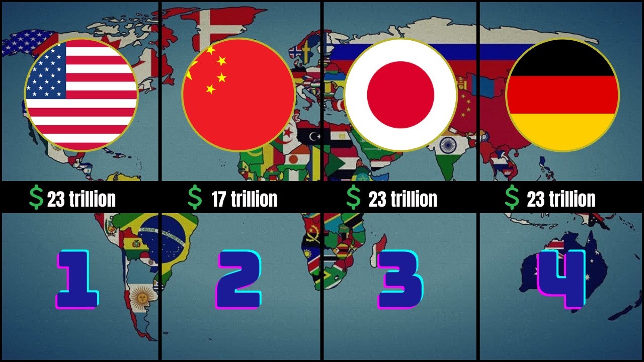 50 richest countries in the world / Comparison