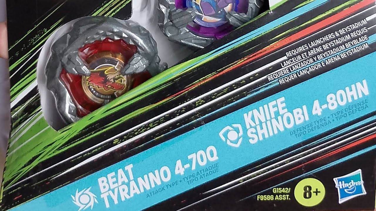 BEAT TYRANNO 4-70Q and KNIFE SHINOBI 4-80HN unboxing and review