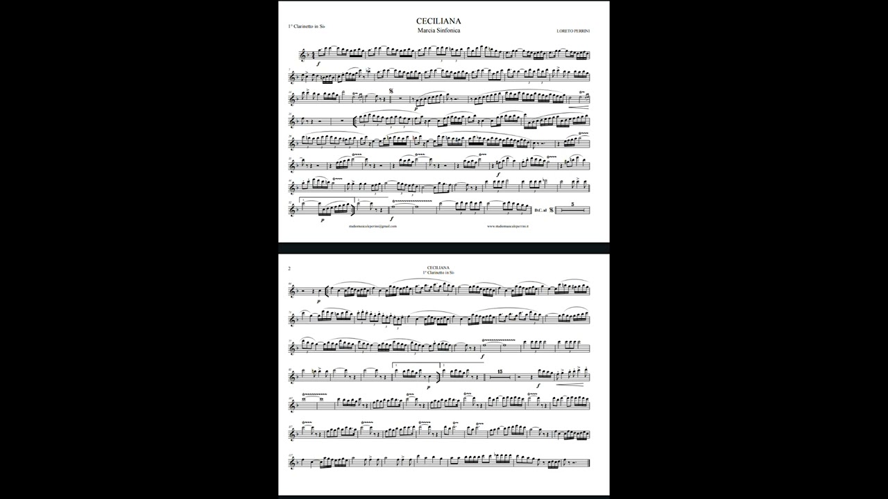Ceciliana - Loreto Perrini (Marcia sinfonica)