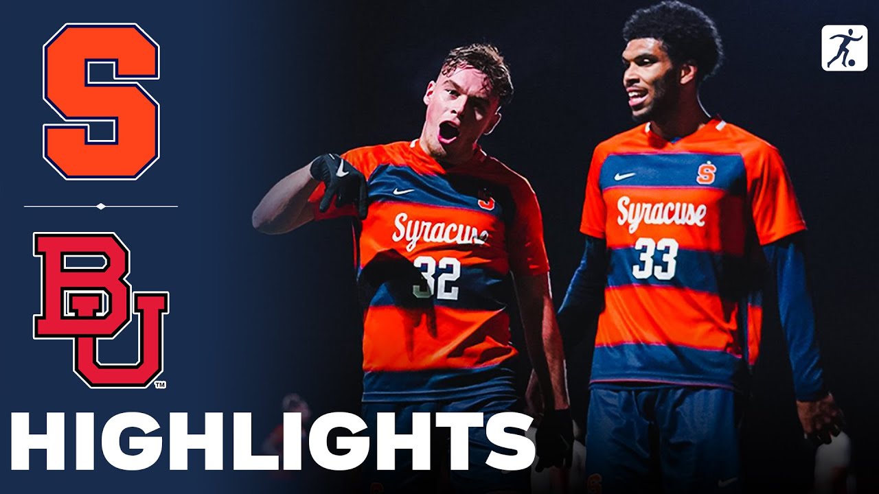Syracuse vs Boston University |NCAA College Cup Soccer Championship | Highlights - November 16, 2023