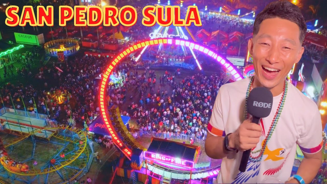 Fui a la fiesta M&Aacute;S GRANDE de San Pedro Sula, Honduras | Feria Juniana en Expocentro🇭🇳🎉