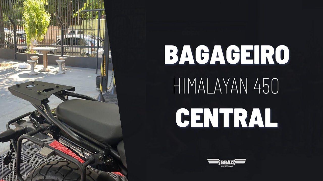 Como instalar a base para bauleto Atacama na Himalayan 450