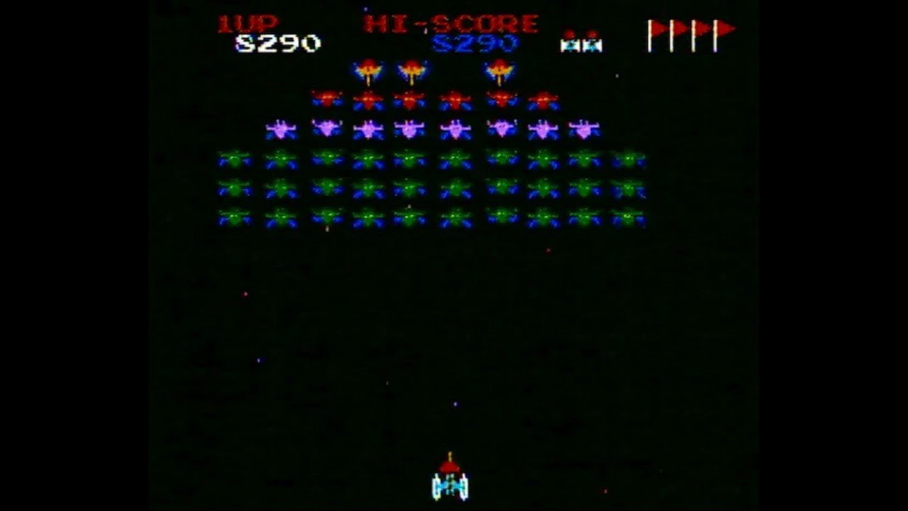 Galaxian Famicom Longplay [NES/Family Computer]