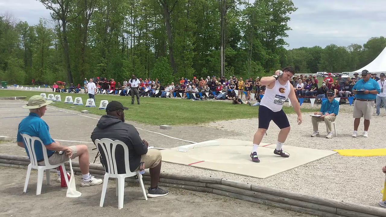 NCAA D3 Outdoor Shot Put Final 2019