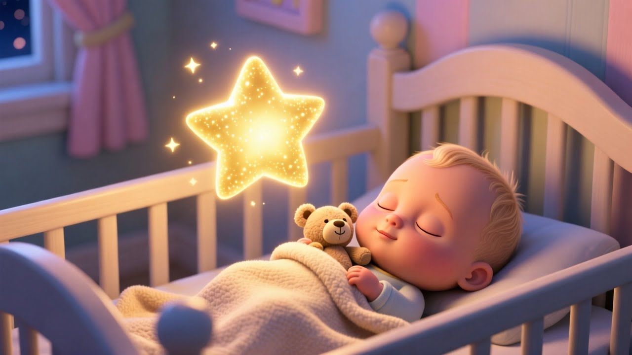 Calm Night Magic 🌙✨ Soothing Lullaby for Kids | Peaceful Sleep & Relaxation