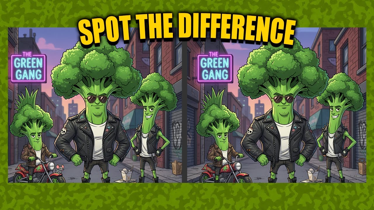 Boost Your Focus! 😇 Spot the Difference Puzzle for Mental Agility 👁