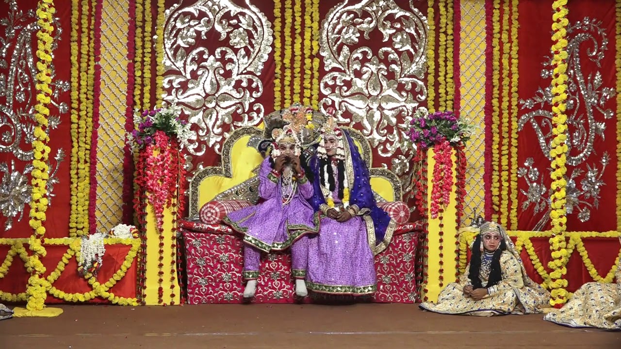 श्री मूलकपीठ वृंदावन ब्रजरास रासलीला 1-10-2020