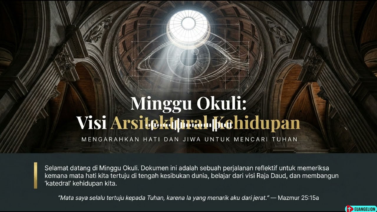 JAMITA MINGGU 1 Tawarihk 22:14-19 PADIRI ROHA DOHOT HOSA MANGALULUI JAHOWA