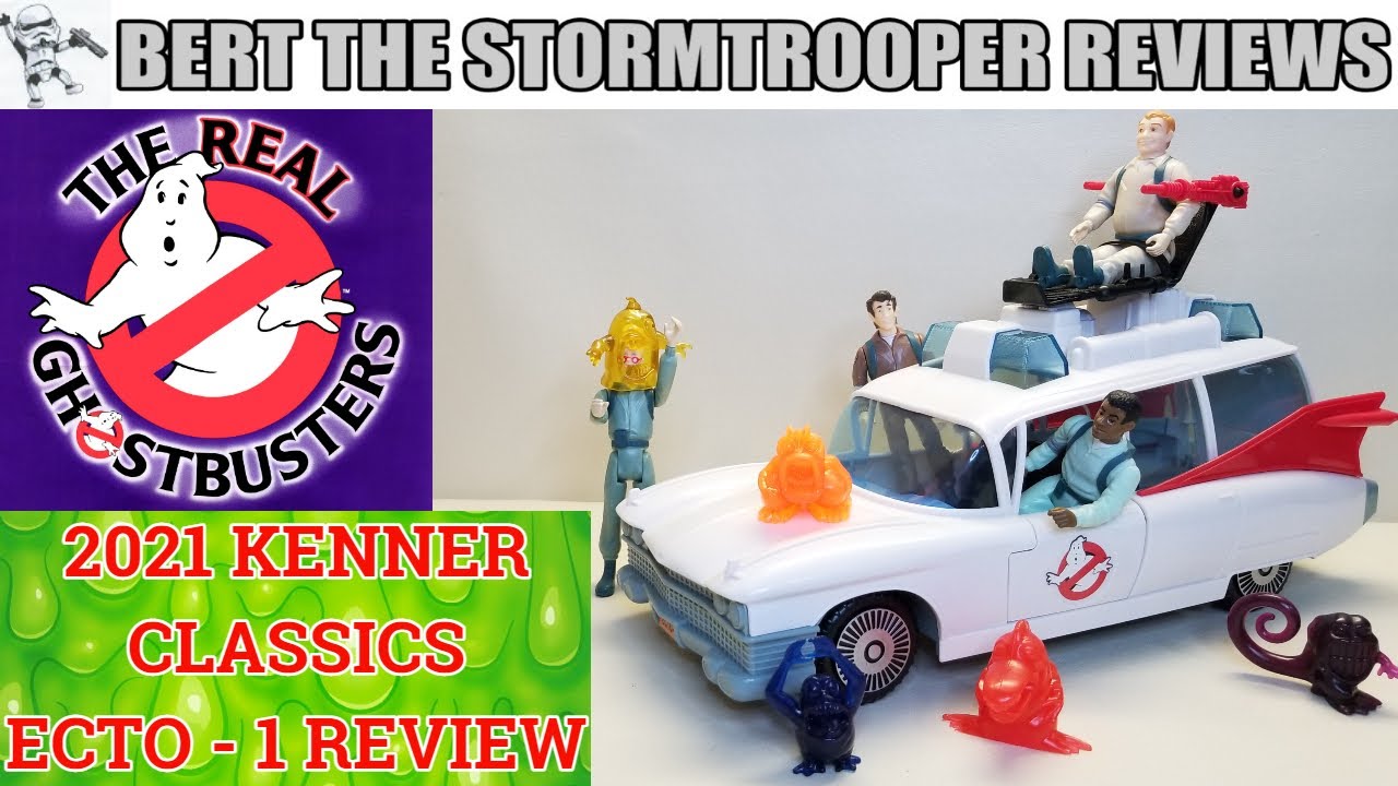The Real Ghostbusters Ecto-1! 2021 Kenner Classics Vehicle REVIEW! Bert The Stormtrooper Reviews