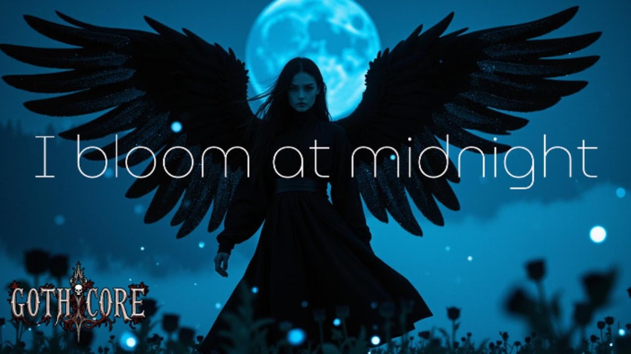 GOTHICORE - I BLOOM AT MIDNIGHT | ALTERNATIVE LYRIC VIDEO