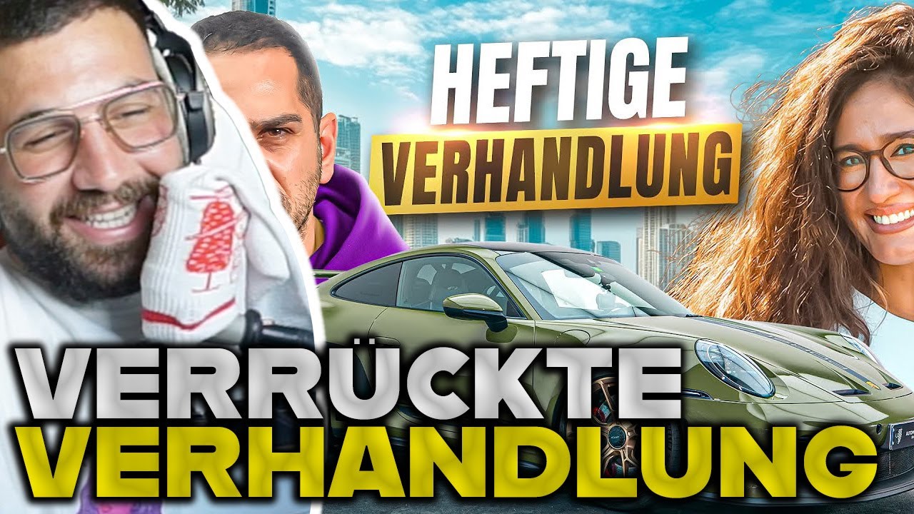 WAS PASSIERT HIER?! 😨😂 MertAbi reagiert auf Porsche GT3 &bdquo;Omid Kauft&ldquo; || MertAbiReacts