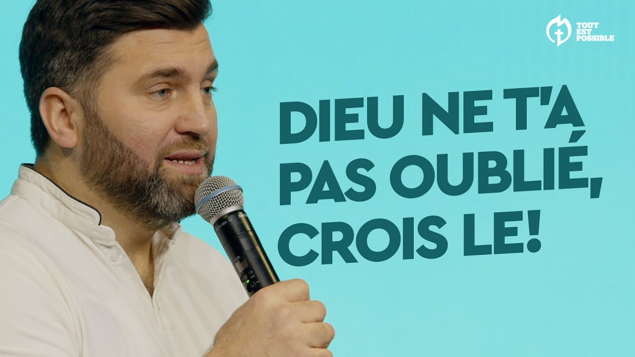 Dieu ne t'a pas oubli&eacute;, crois le | James Franchitto