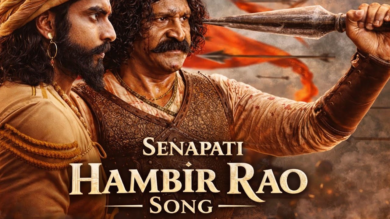 SENAPATI Hambir Rao Mohite Song By Kishor Sonawane