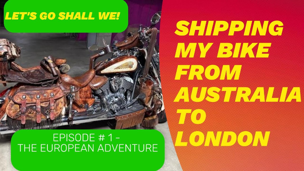 2025- EP #1 - SHIPPING MY BIKE FROM AUSTRALIA TO LONDON - LET'S CHAT ABOUT SOME PLANS!