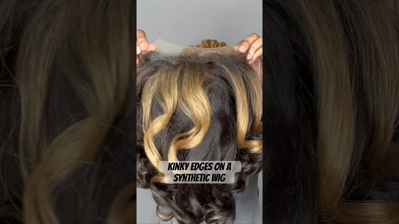 New WIG! Sensationnel Curls Kinks & Co Synthetic Hair 13x6 Glueless HD Lace Wig - KINKY BODY WAVE 14