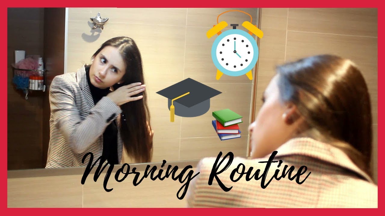 MORNING ROUTINE UNIVERSIDAD (muy rápida!) || Ana Blanca