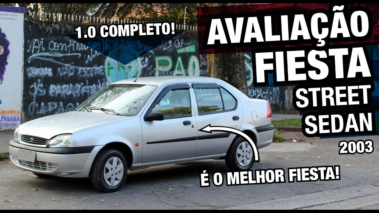 Avaliação Ford Fiesta Street 2003 - Melhor que o Fiat Siena e Chevrolet Corsa Sedan?